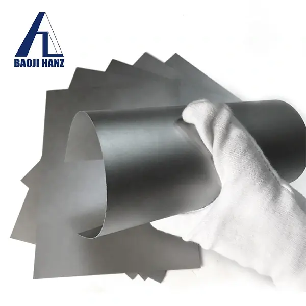 Superelastic Nickel Titanium Alloy Sheet supplier