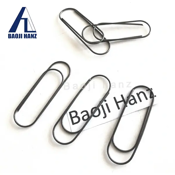 ASTM F2063 shape memory nitinol paper clips for sale