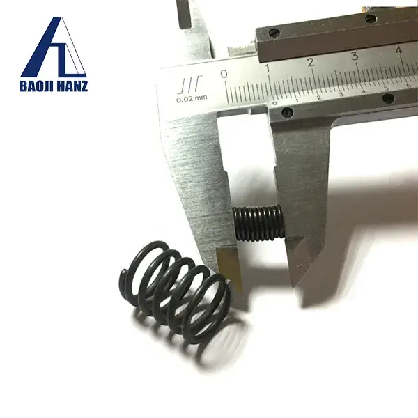 ASTM F2063 nitinol shape memory alloy spring factory 