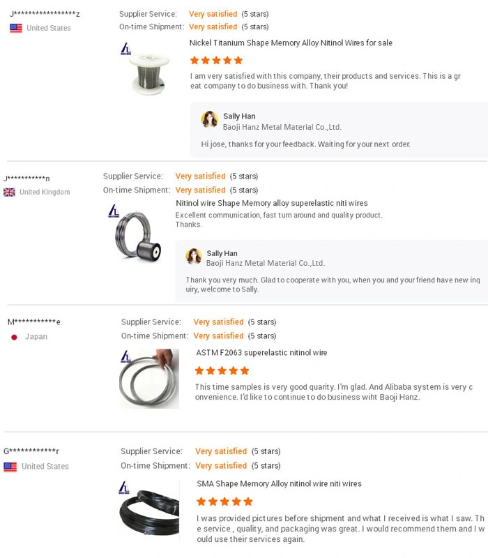 shape memory nitinol square shape wire