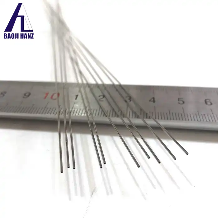 Nickel-titanium capillary tube