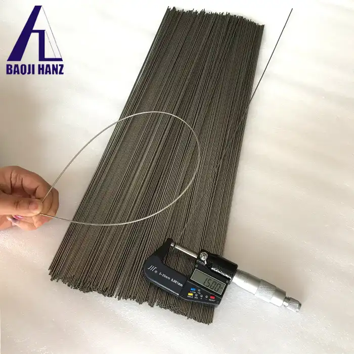nickel titanium straight wire